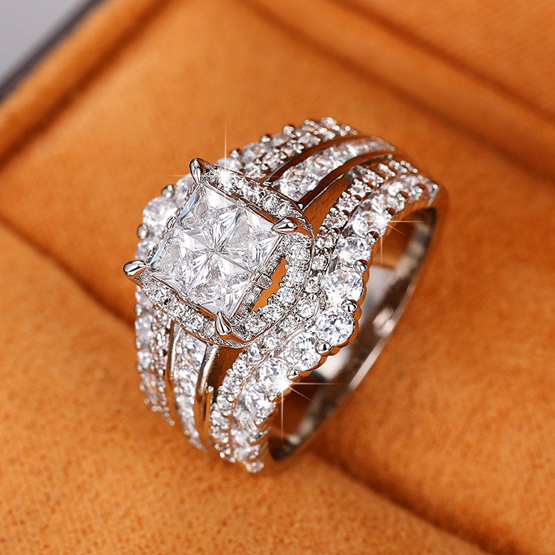 💖Timeless Elegance💍Moissanite Diamond Ring