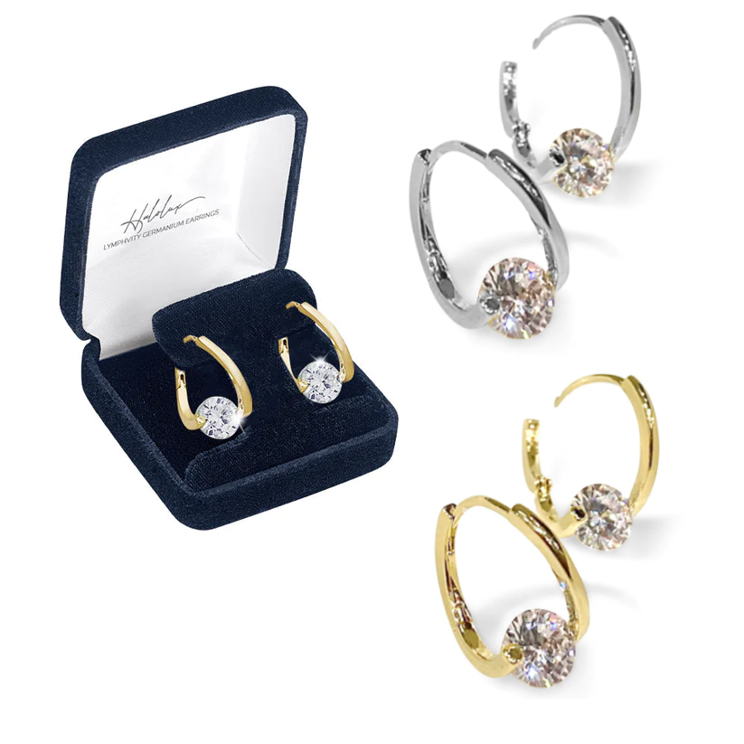 🔥LAST DAY SALE-80% OFF)Histone Lymphvitc MagneTherapy Germanium Earrings