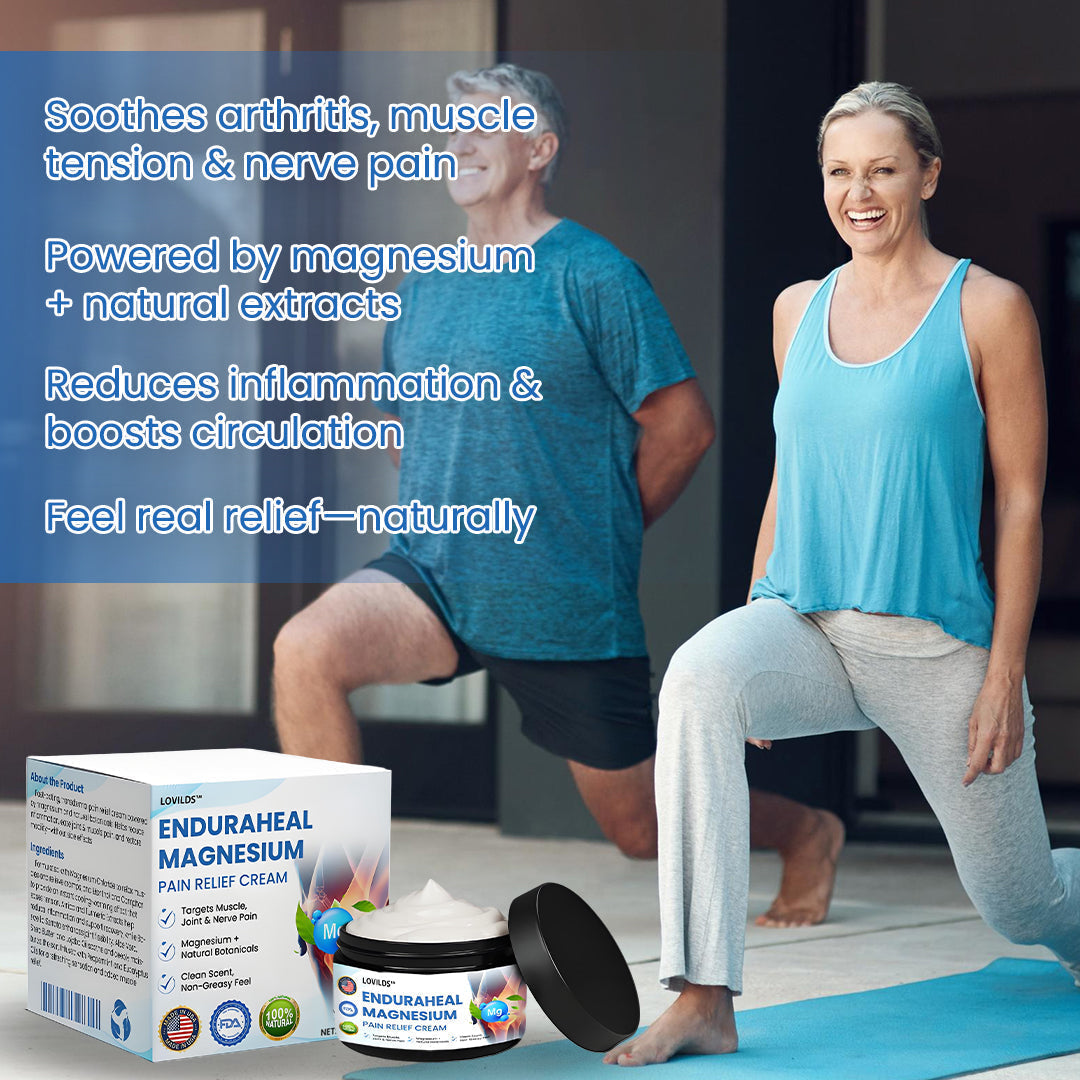 LOVILDS™ EnduraHeal Magnesium Pain Relief Cream (Treats Arthritis, Neuropathy, Rheumatism, Sports Injuries & More)