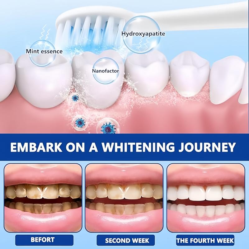 💥Hot Listing 🔥Alisanda Hydroxyapatite Toothpaste 7.5% for Enamel Repair & Teeth Whitening Refreshing Flavor Fluorid