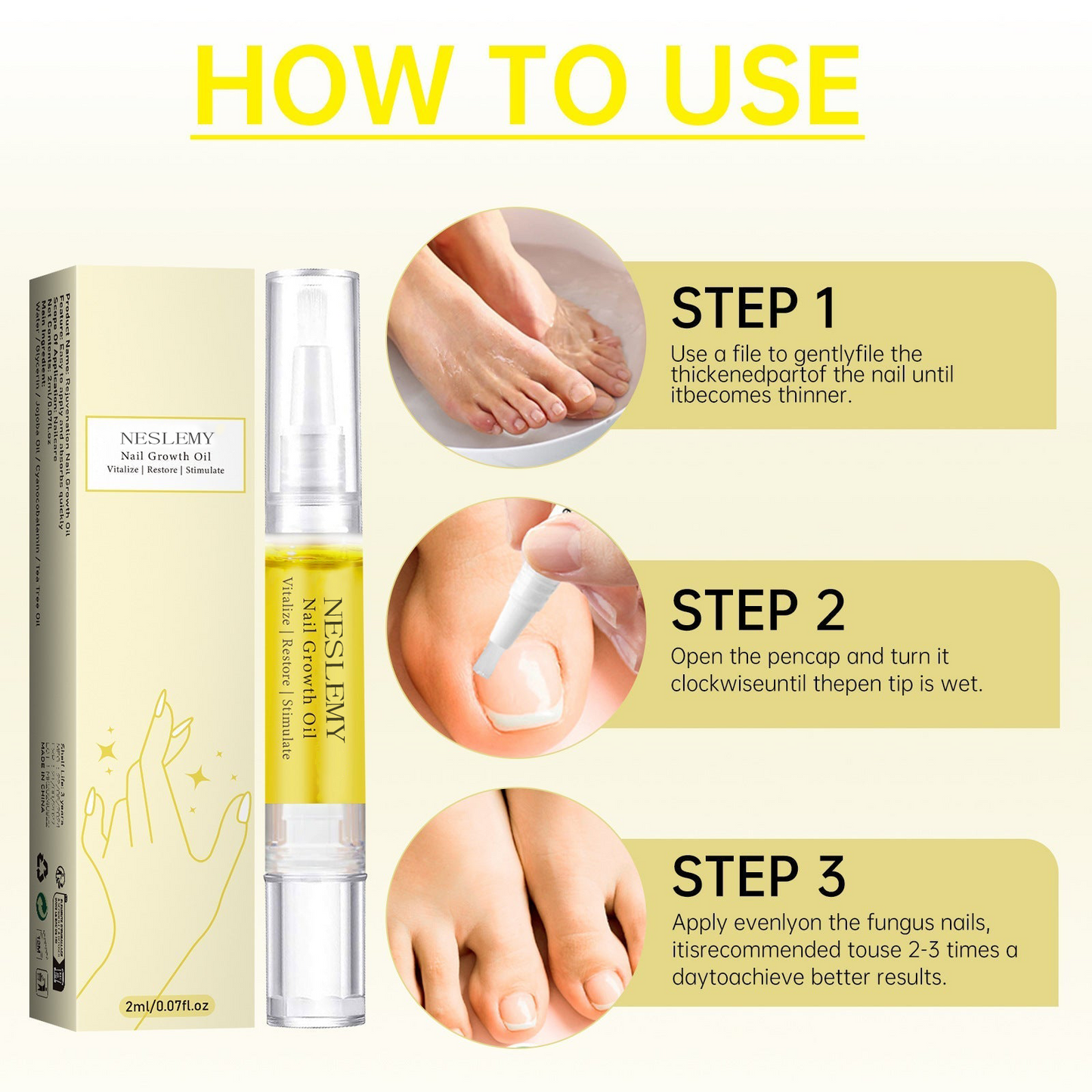 NESLEMY™Nail Growth Oil