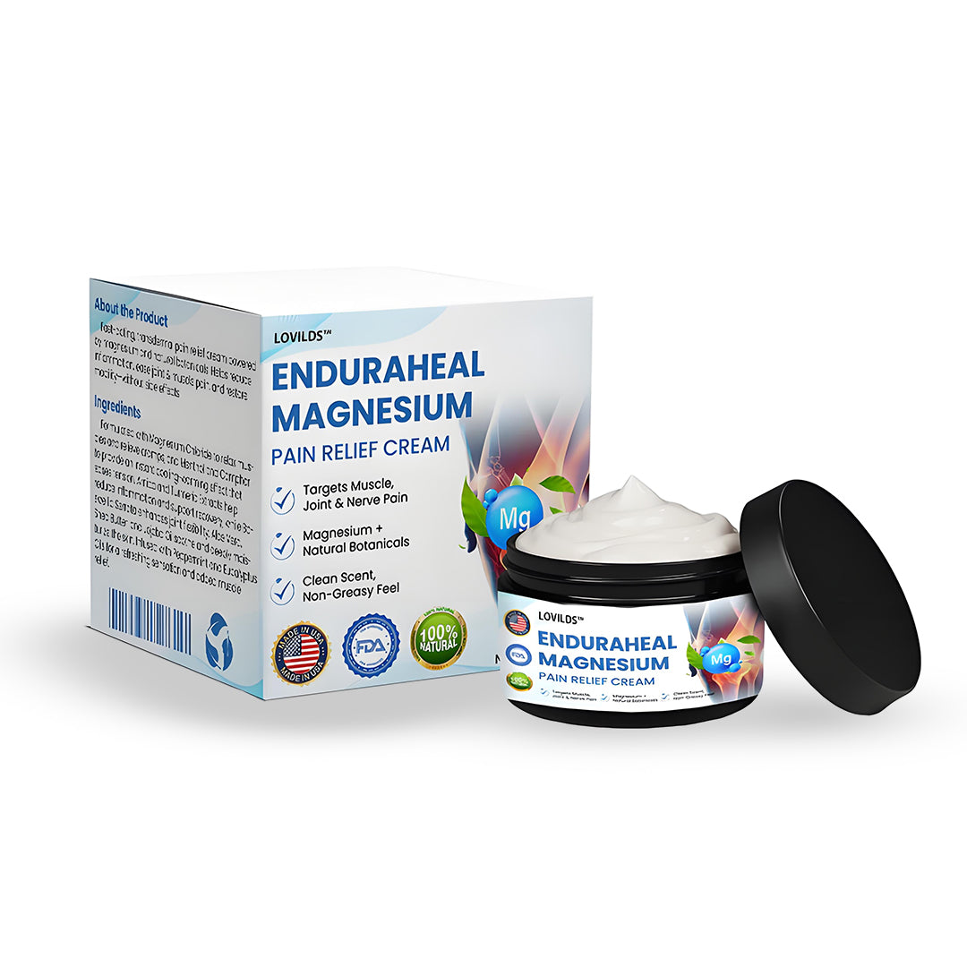 LOVILDS™ EnduraHeal Magnesium Pain Relief Cream (Treats Arthritis, Neuropathy, Rheumatism, Sports Injuries & More)